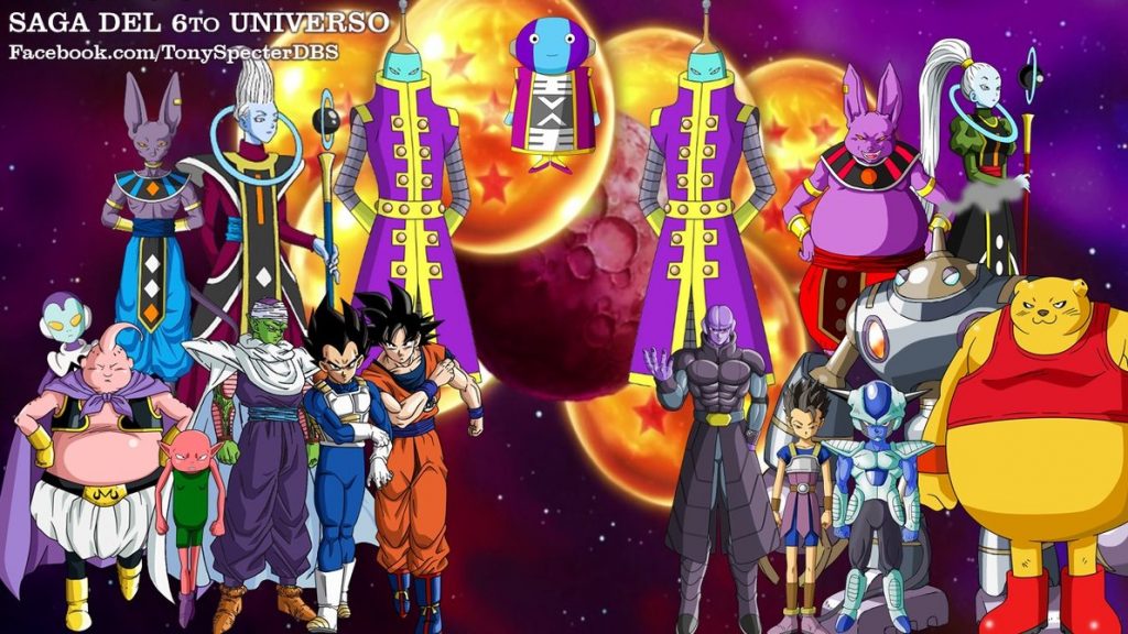 Dragon Ball Super Torneio do Poder Personagens universo 7 by