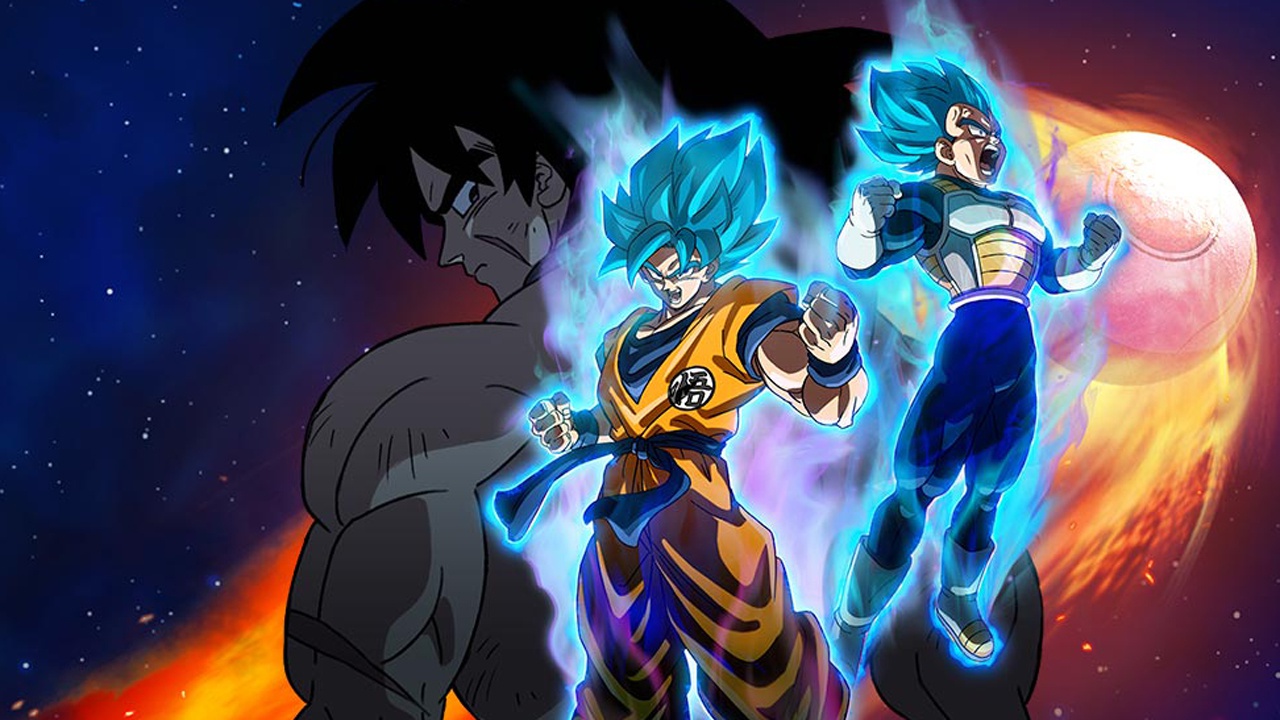 O novo guerreiro de DBS Broly a lenda rara Broly o lendário super Saiyajin.